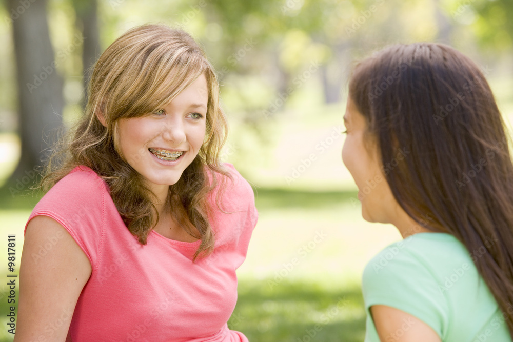 Portrait Of Teenage Girls