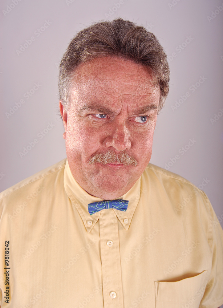 Obraz premium Angry man