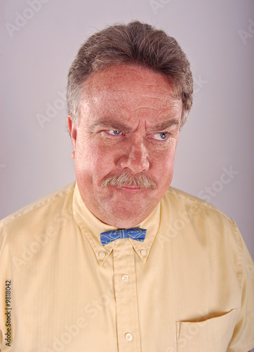 Angry man