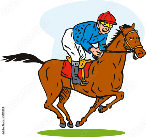 Horse racing © patrimonio designs