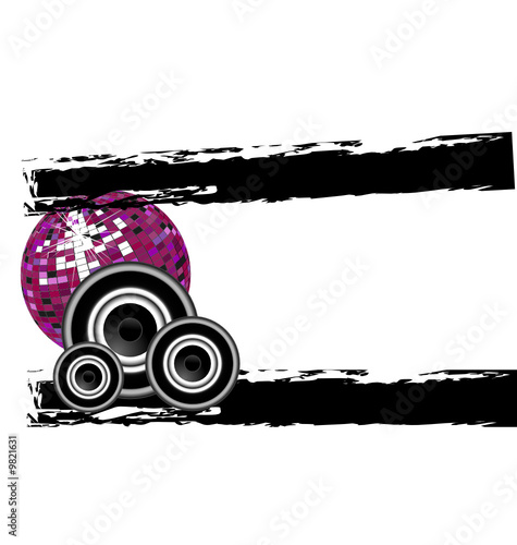 An abstract musical design