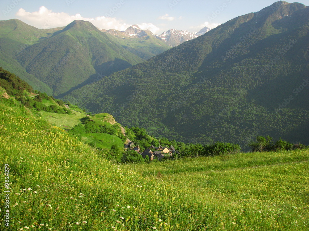 Fototapeta premium Hautes Pyrénées