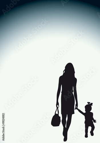 madre e figlio