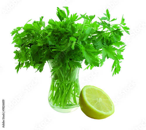 Persil et citron