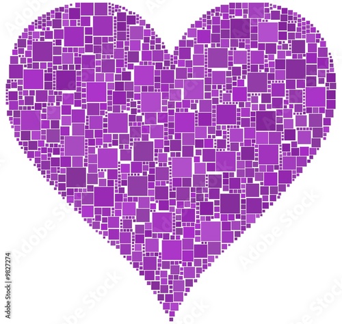 Cuore viola