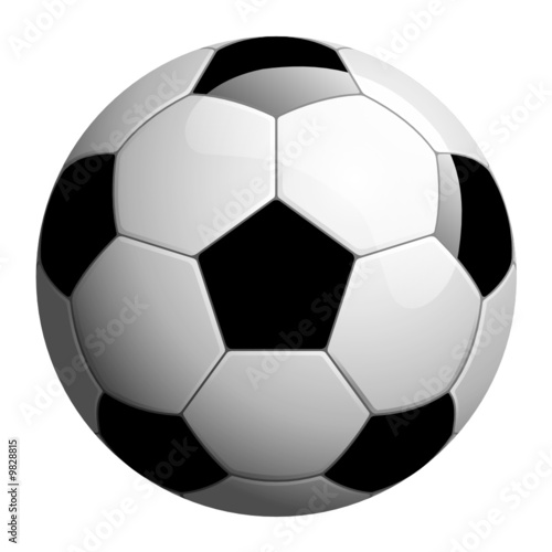 Fototapeta Naklejka Na Ścianę i Meble -  Pallone da calcio tradizionale