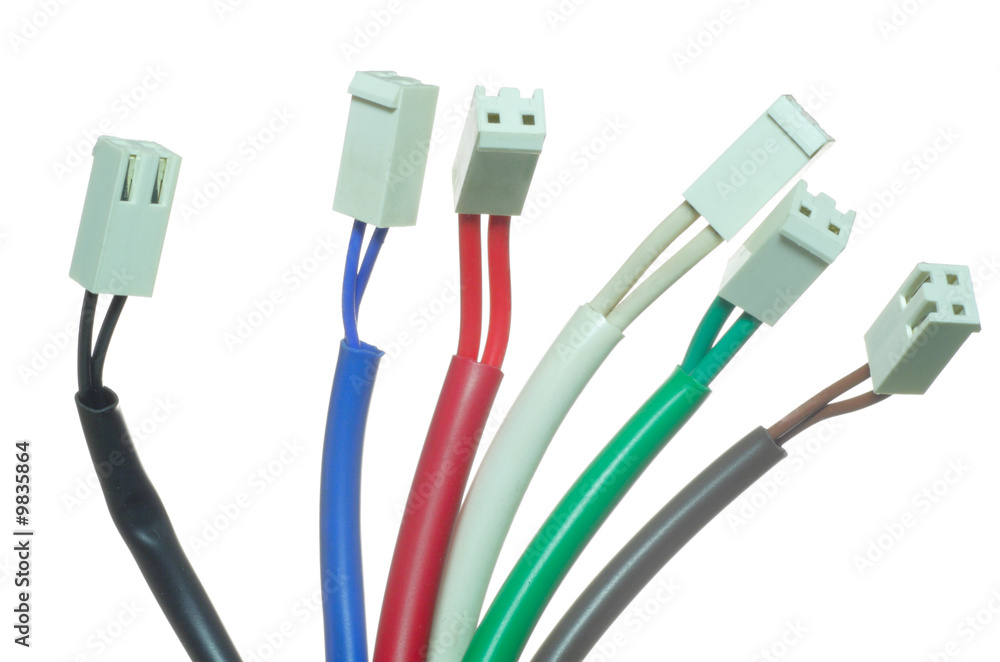 The electric power cable with connectors The electric power cable with connectors