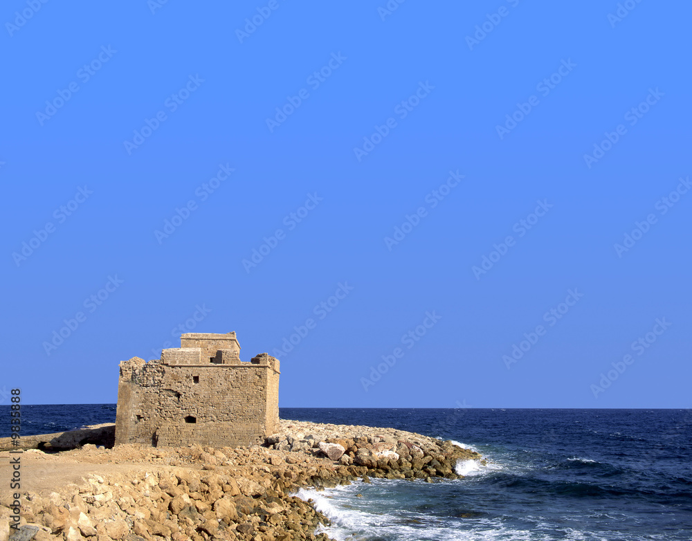 The medieval fort of Paphos, Cyprus The medieval fort of Paphos, Cyprus