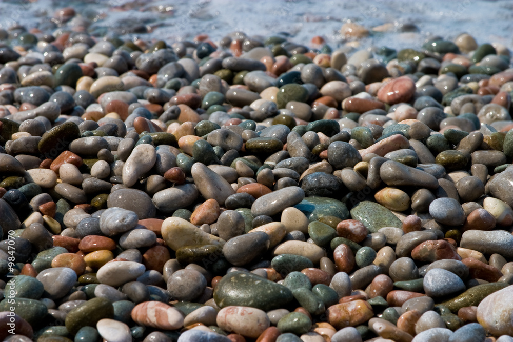 nature series: texture of wet sea pebblees nature series: texture of wet sea pebblees