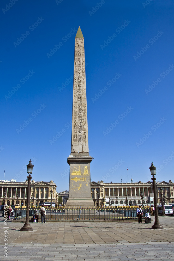 Obélsique place de la Concorde - Paris