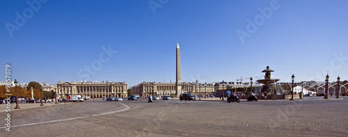 Obraz na płótnie Place de la Concorde - Paris w salonie
