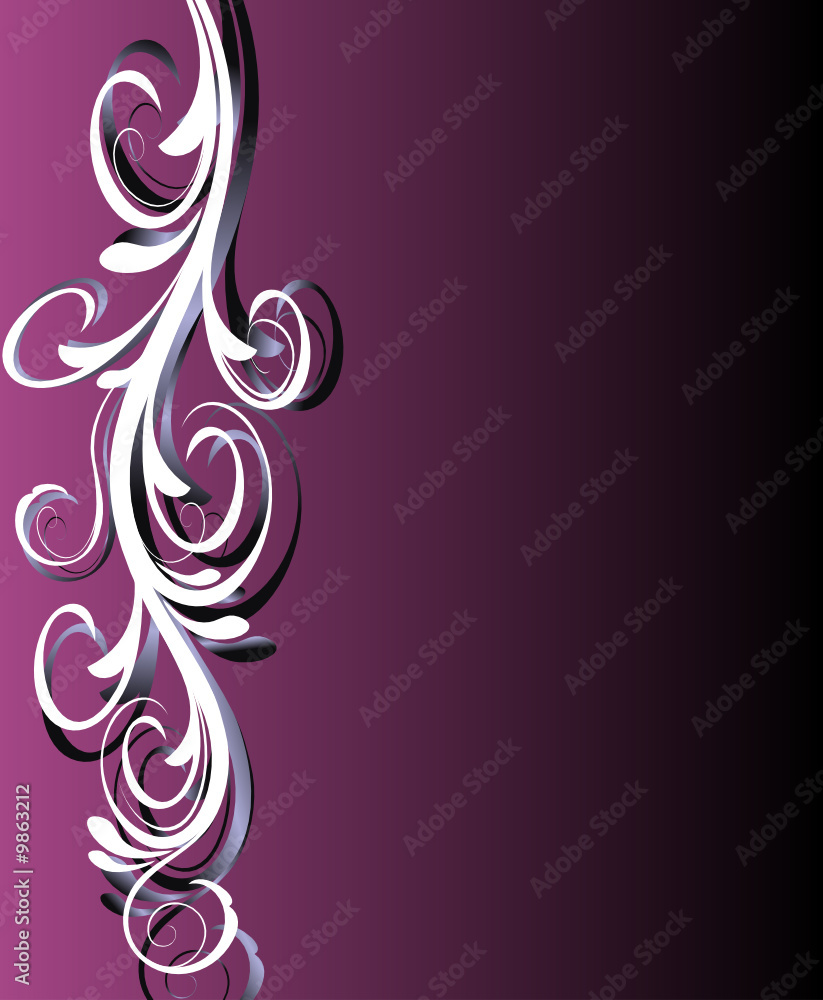 Abstract floral background Abstract floral background