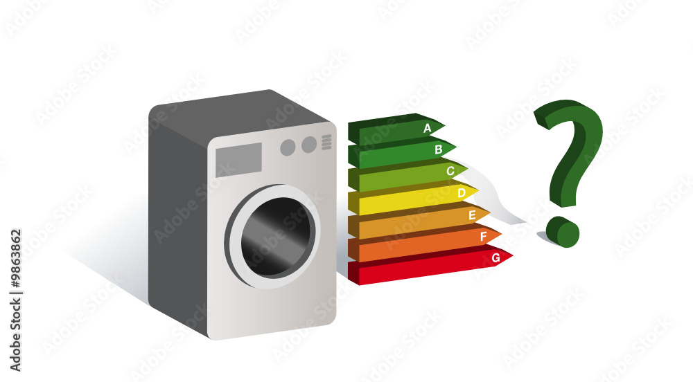 Machine à laver - consommation d'énergie