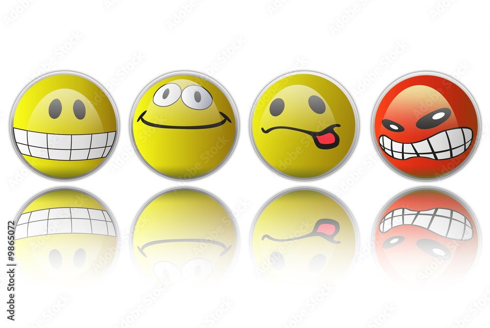 Obraz premium Smiles , emoticons