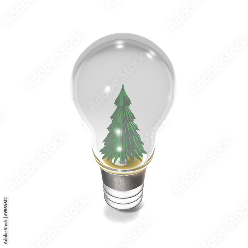 Fotografie New Year's lamp