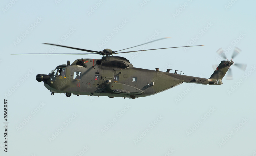 Military helicopter Military helicopter