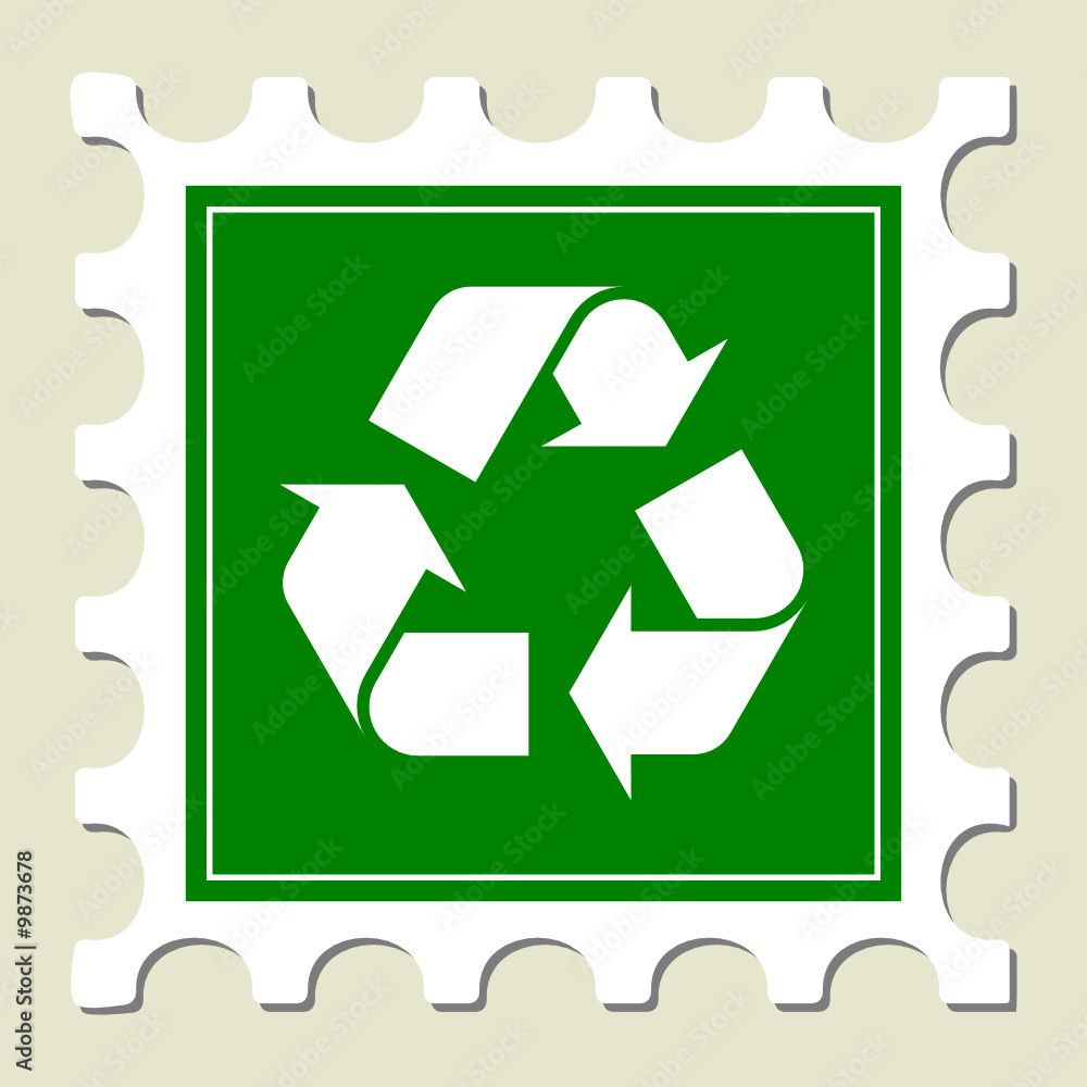 Recycle Sign Stamp