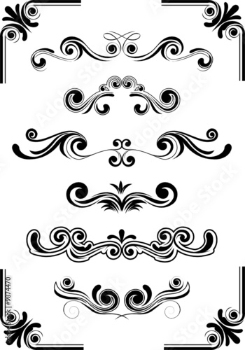 abstract vector ornament