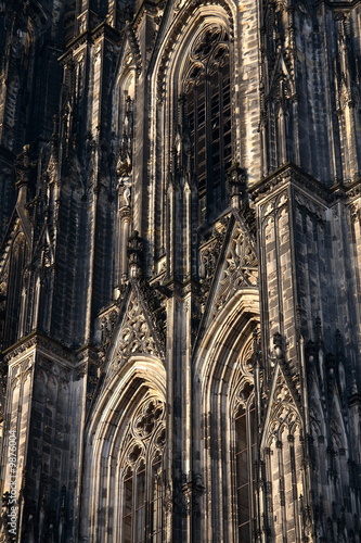 Façade du cathédrale de Cologne