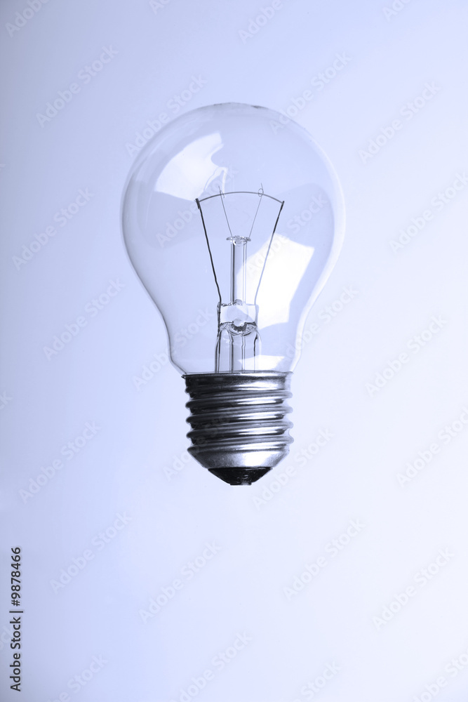 light bulb floating in air,concept of  innovation and ideas XL
