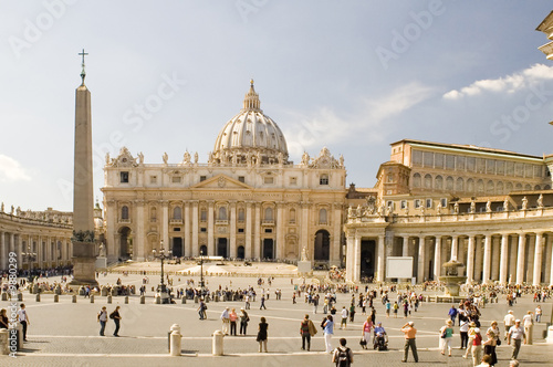 Italy Older St. Peters Basilica in Rome