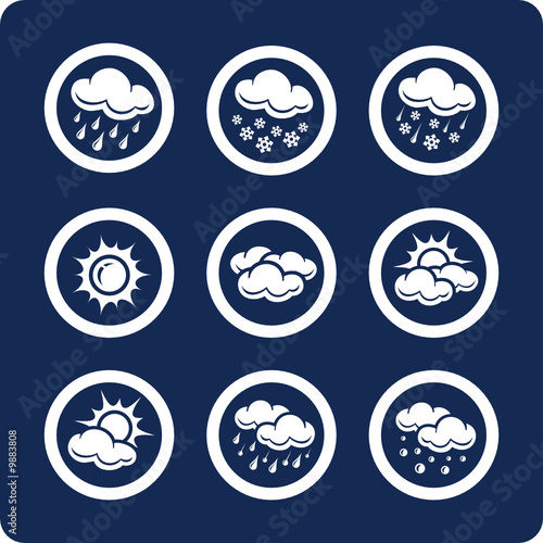 Weather  vector icons (set 7, part 1)