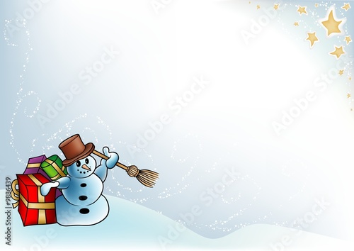 Snowy Christmas 9 - backgro...