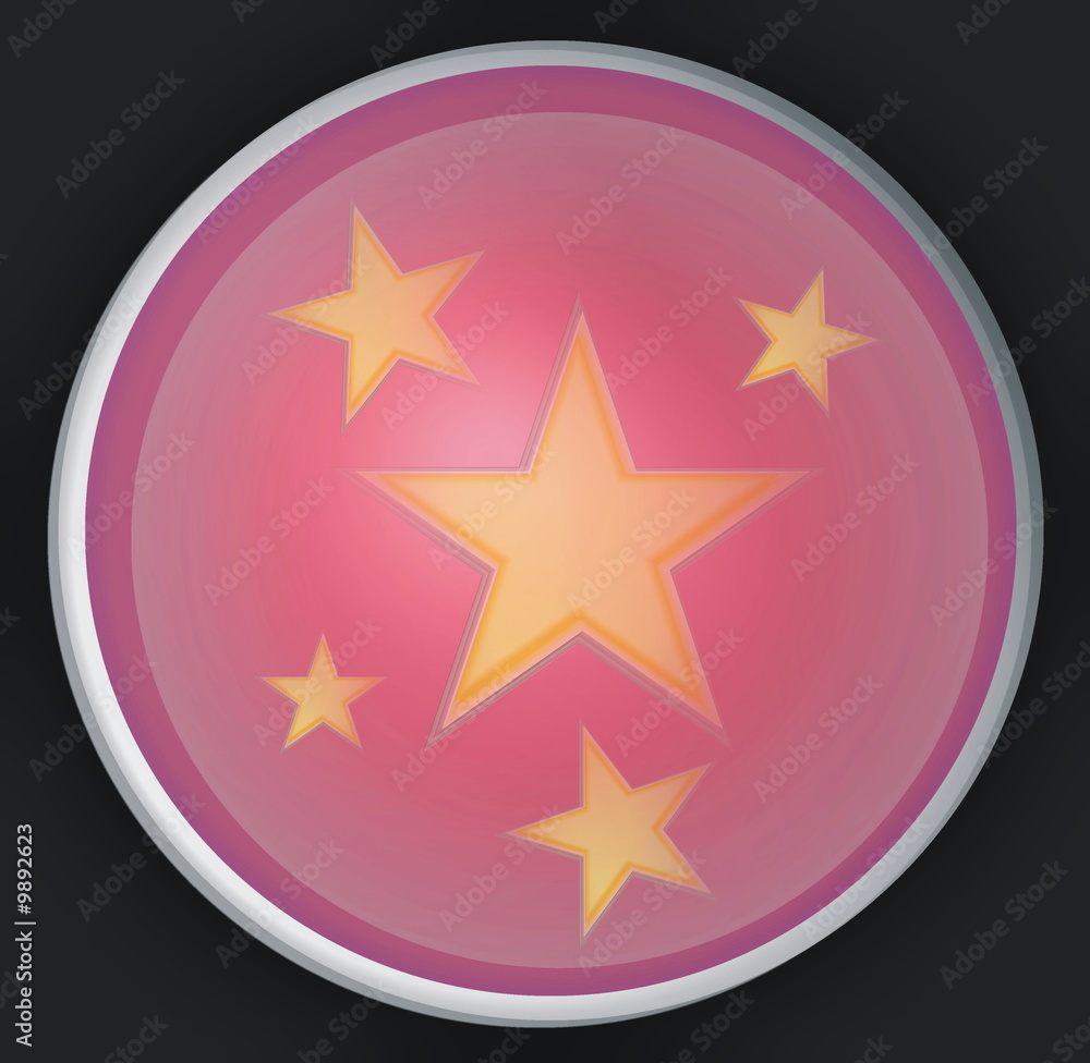 Obraz premium Button Sterne