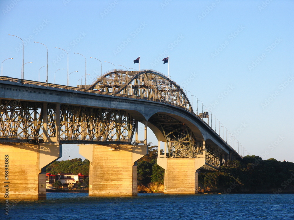 Fototapeta premium Auckland Harbor Bridge