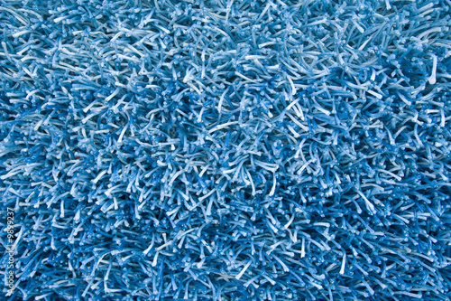close up of blue material background