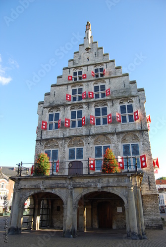 Town hall in Gouda, Holland
