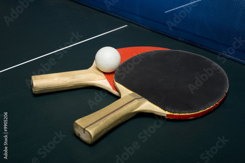 Ping-pong or table tennis equipment