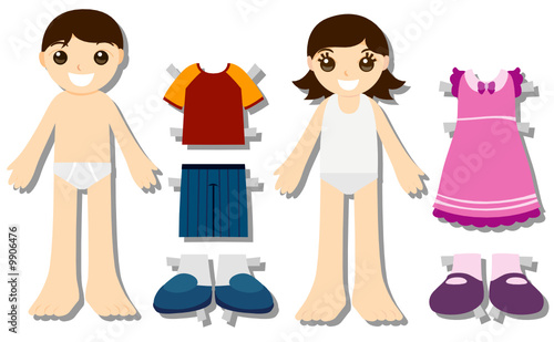 Paper Doll Kids