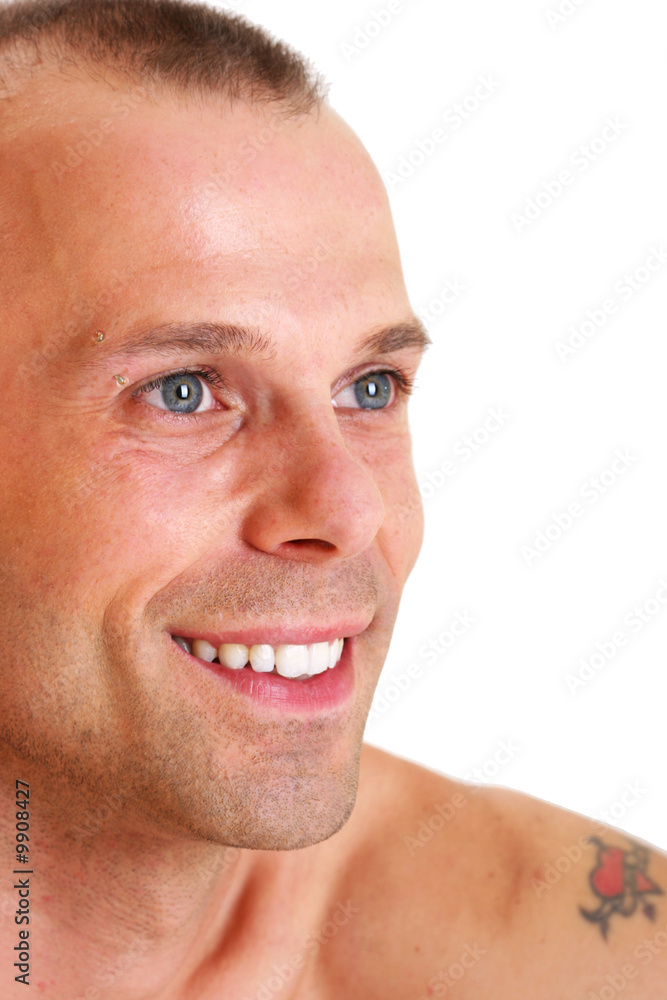 happy young caucasian french guy happy young caucasian french guy