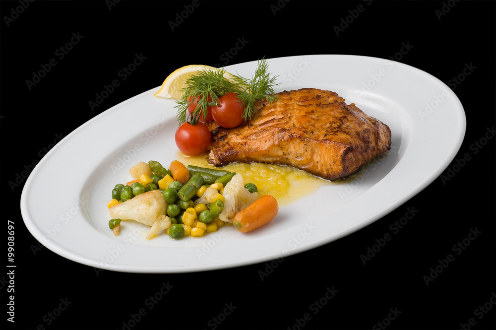 Cooked fish Cooked fish