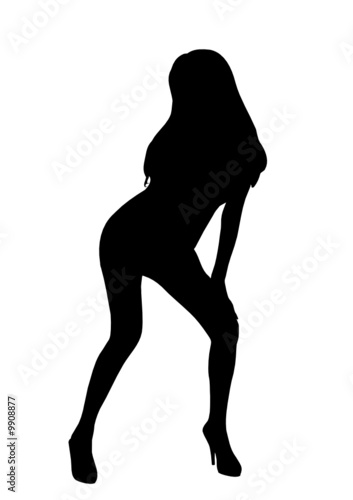 woman silhouette vector file