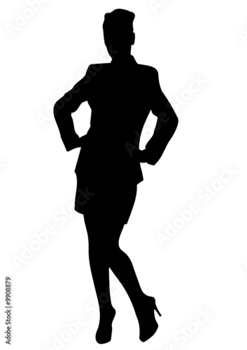 woman silhouette vector file