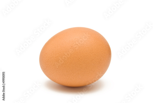 egg isolated on the white background