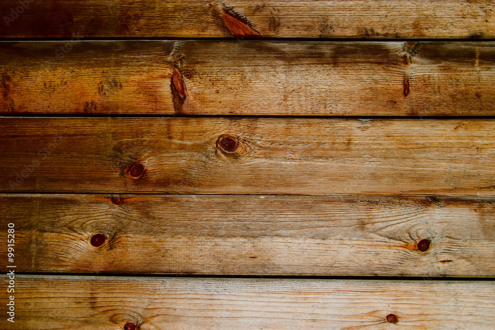 Fototapeta premium The surface-treated natural wood boards