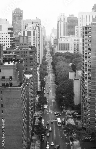 Avenue of Manhattan  New York.