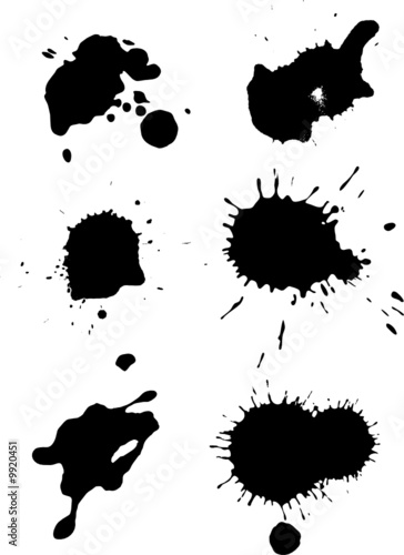 different vector splashes