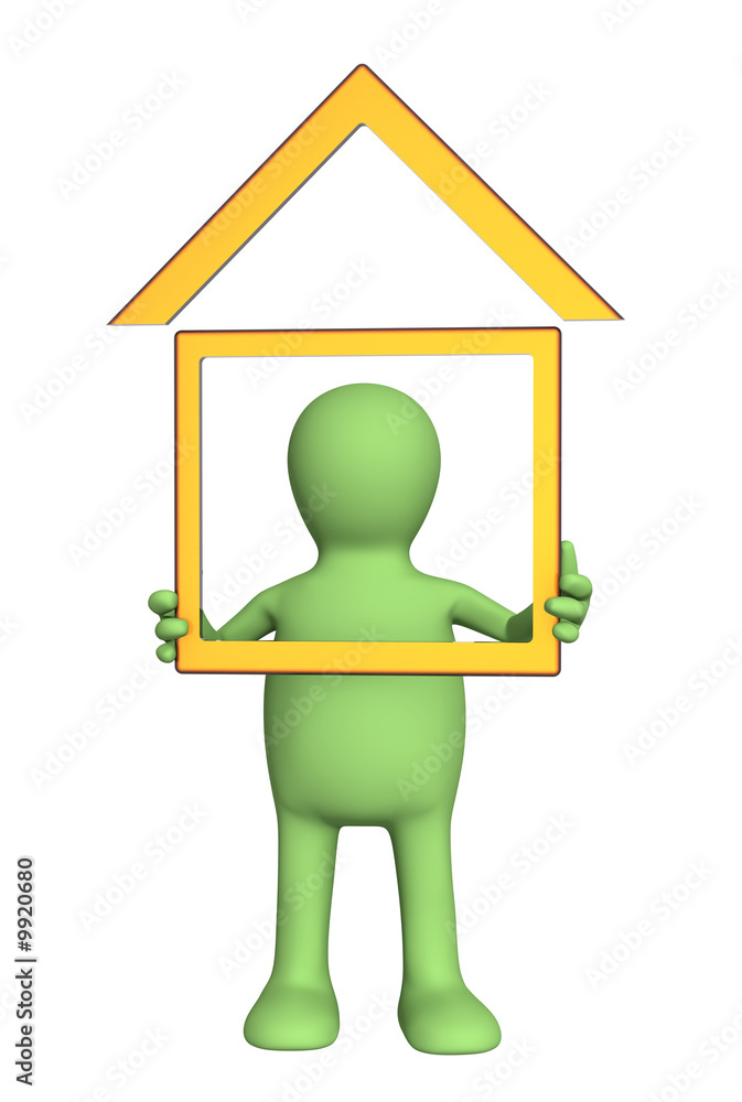 The concept - dream of own house The concept - dream of own house
