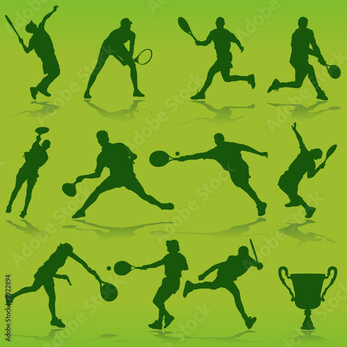 tennis vector