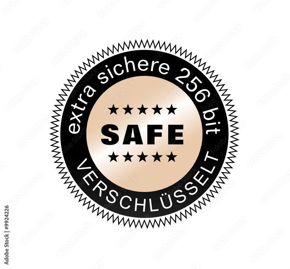 Fototapeta premium Sicherheit beim Surfen