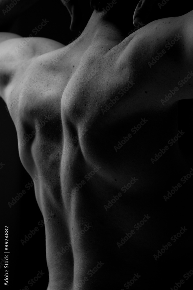 muscular back muscular back
