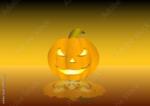 sfondo zucca riflesso