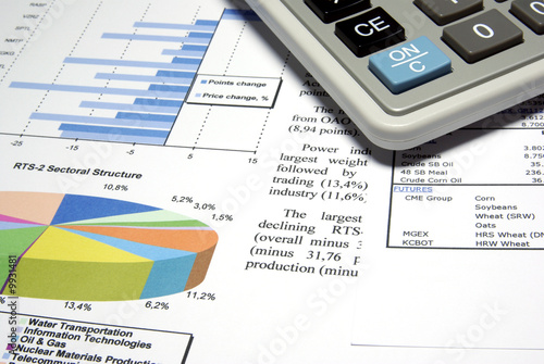 Calculator finance business chart data document calclator market analytics report investment reprt economy