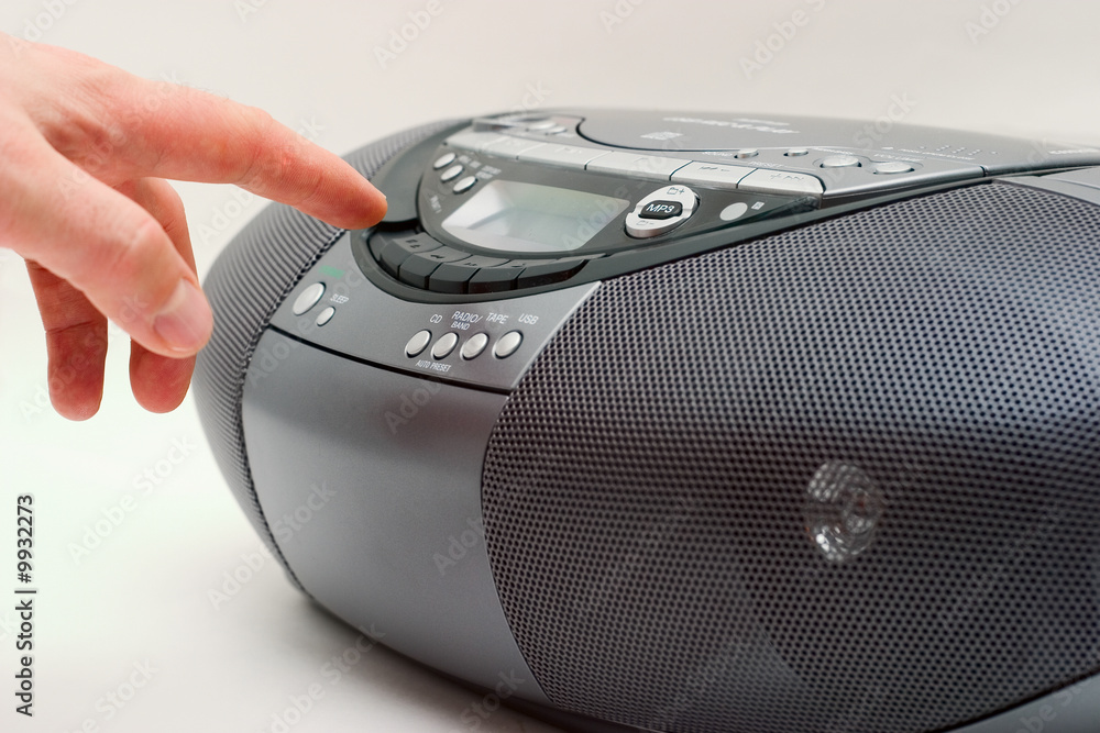 Fototapeta premium New style portable Music Boom Box