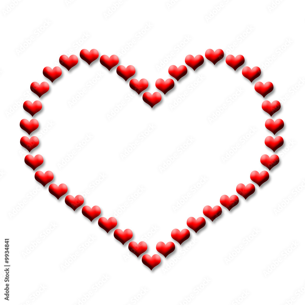 Obraz premium Herz Valentinstag