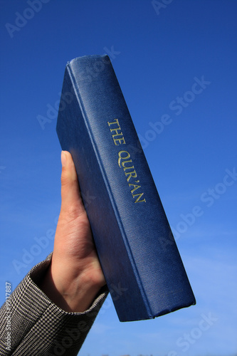 Qur'An On Blue Sky